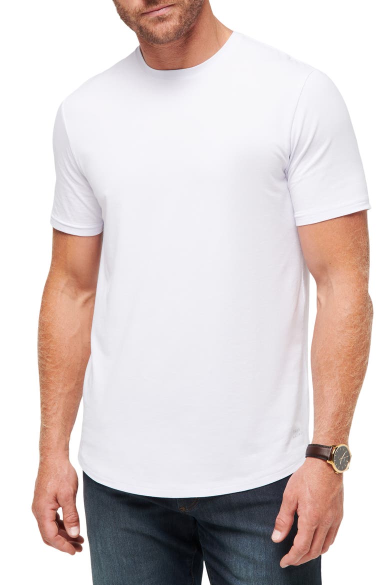 Cloud Crewneck T-Shirt, Main, color, WHITE