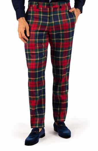 Tartan Plaid Dress Pants