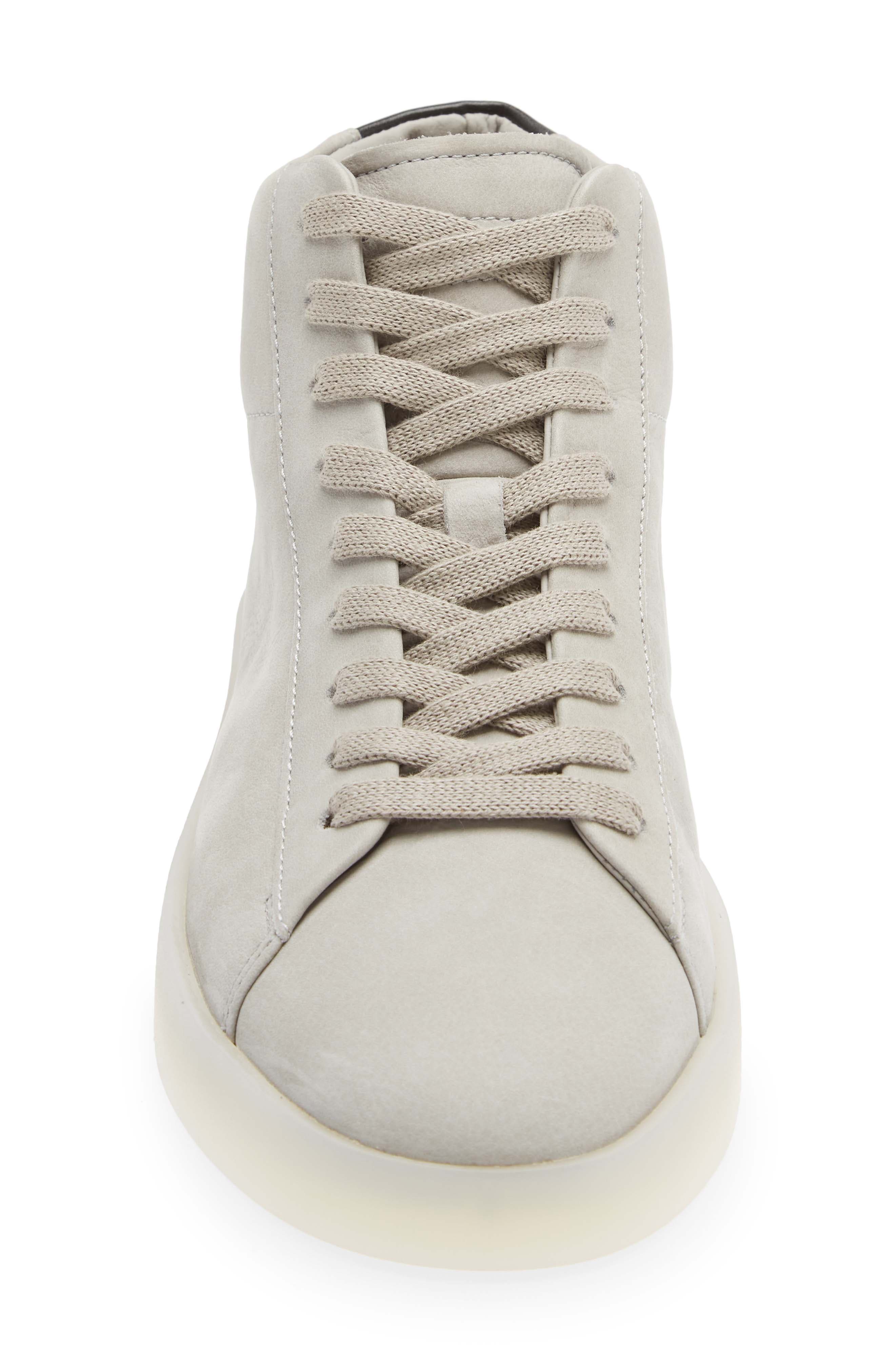The Essential Tennis Mid Top Sneaker, Alternate, color, PEARL