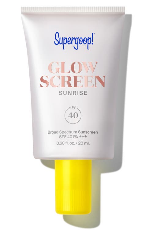Supergoop !® Glowscreen Broad Spectrum Sunscreen Spf 40 In Sunrise