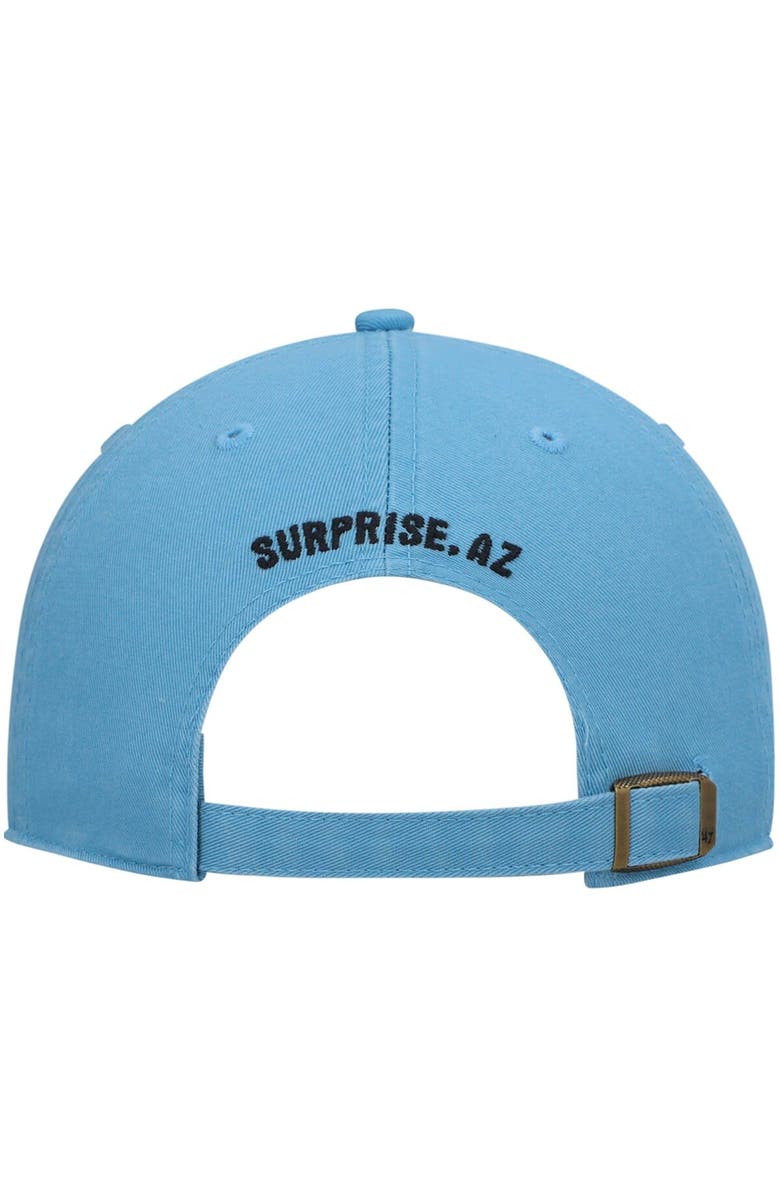 '47 Men's '47 Light Blue Kansas City Royals 2022 MLB Spring Training Cross Bone Clean Up Adjustable Hat, Alternate, color, 