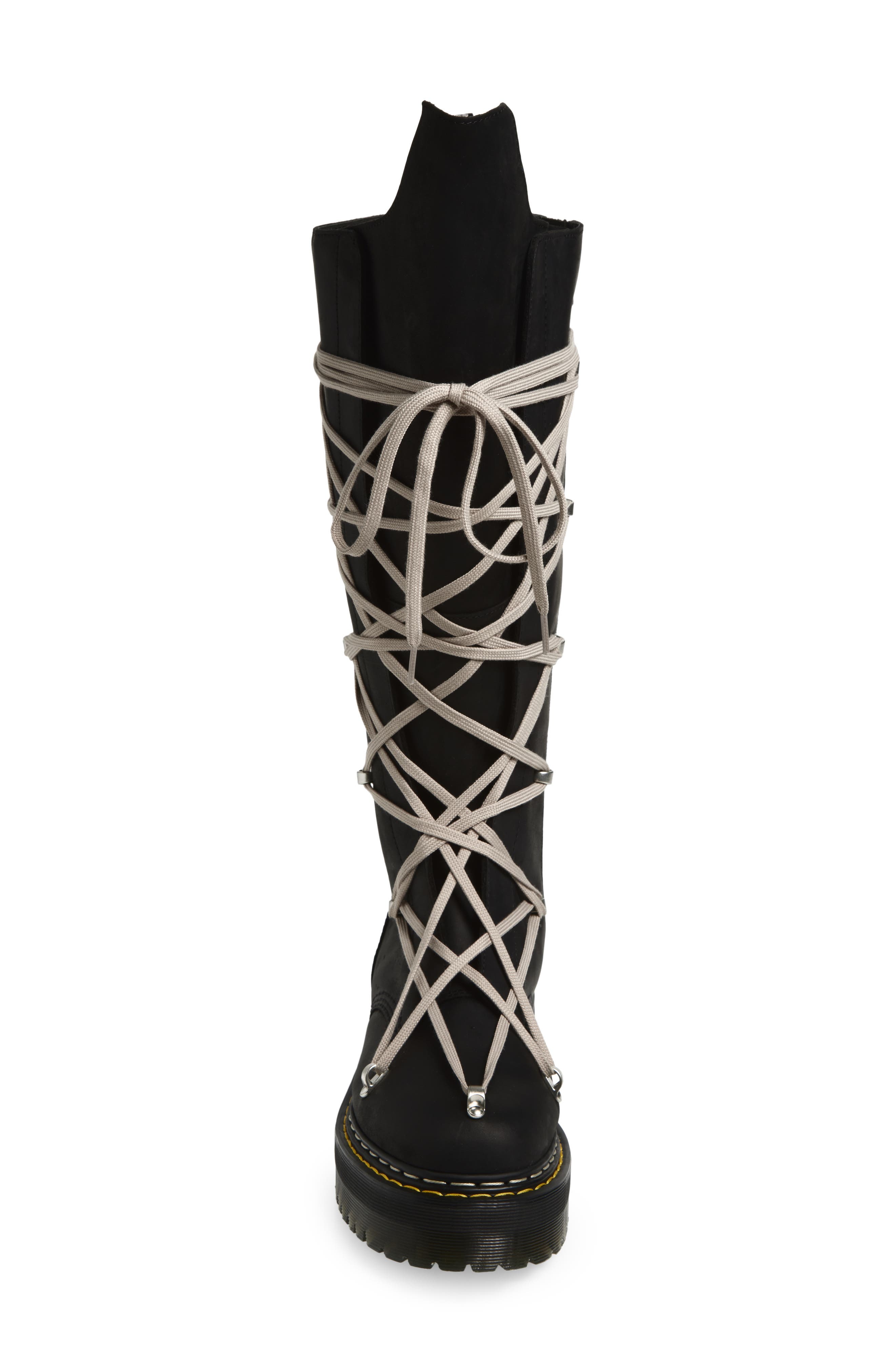 Rick Owens x Dr. Martens 1B60 Quad Sole Pentacle Boot (Men