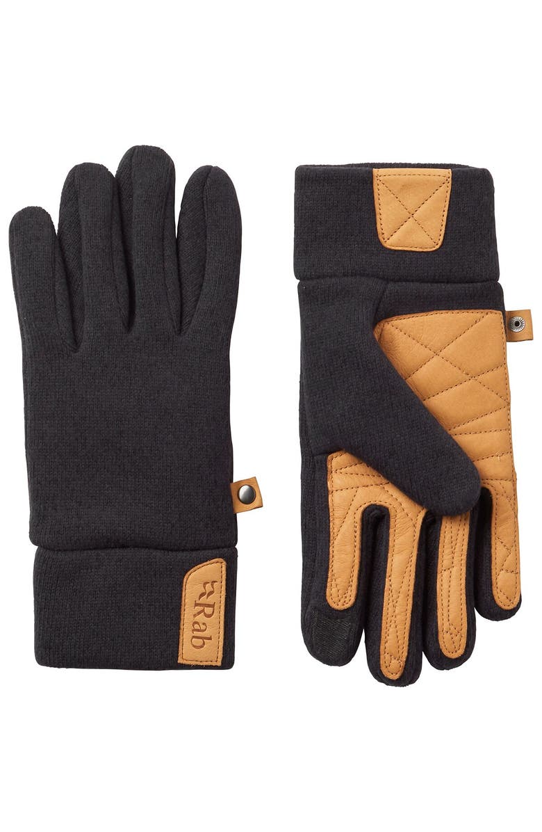 Rab Ridge Glove, Alternate, color, Ebony
