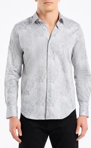 Robert Graham Lexington Floral Stretch Cotton Button-Up Shirt