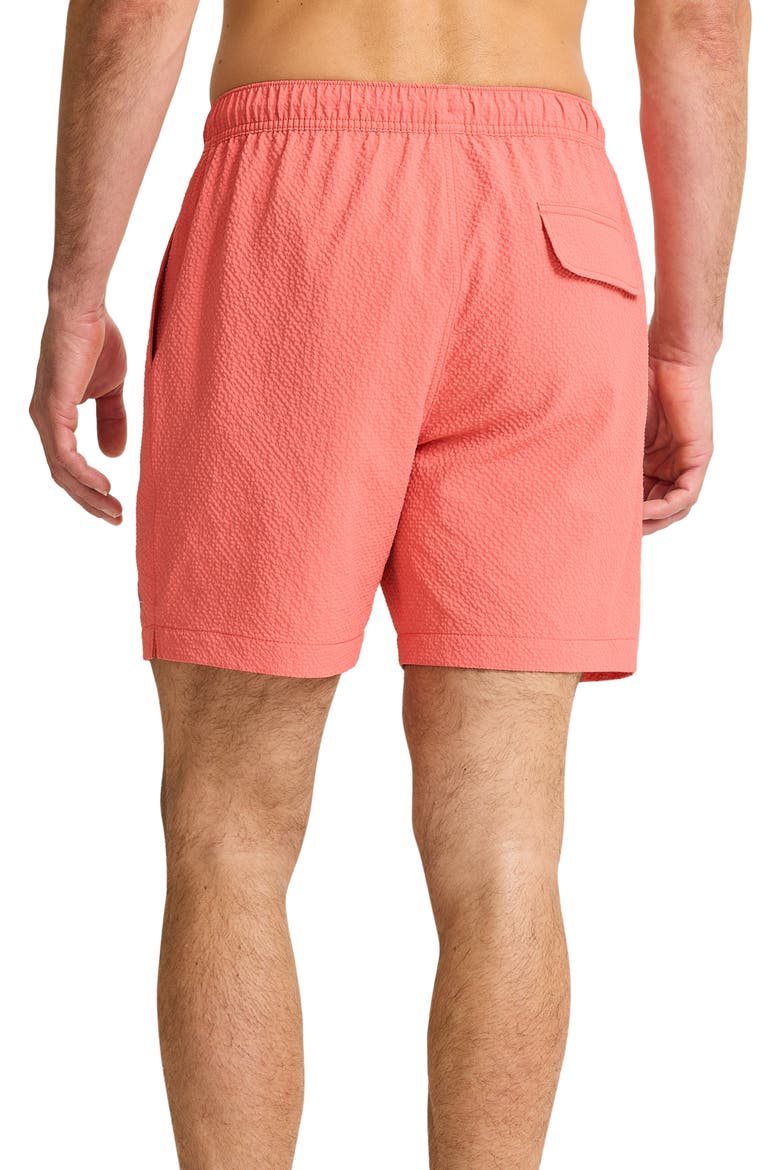 Naples Surf Seersucker Volley Swim Trunks, Alternate, color, TUTTI FRUTTI