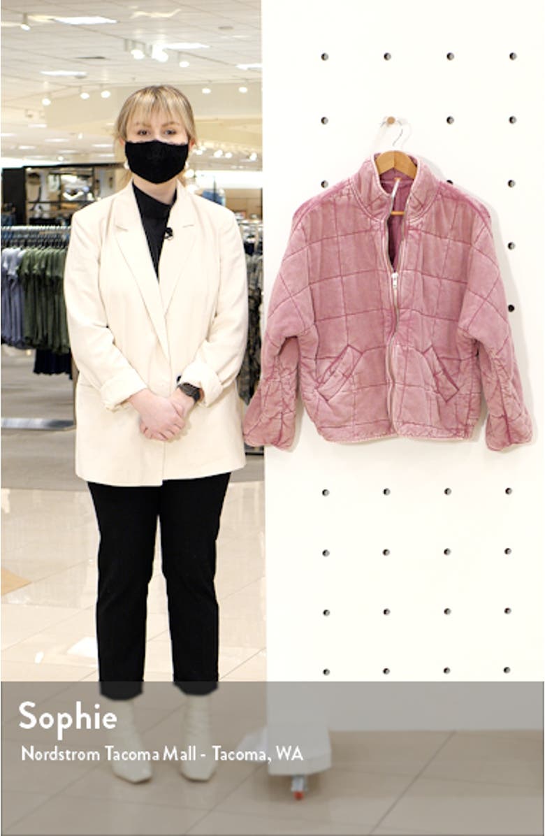 We the Free Dolman Sleeve Quilted Jacket, sales video thumbnail