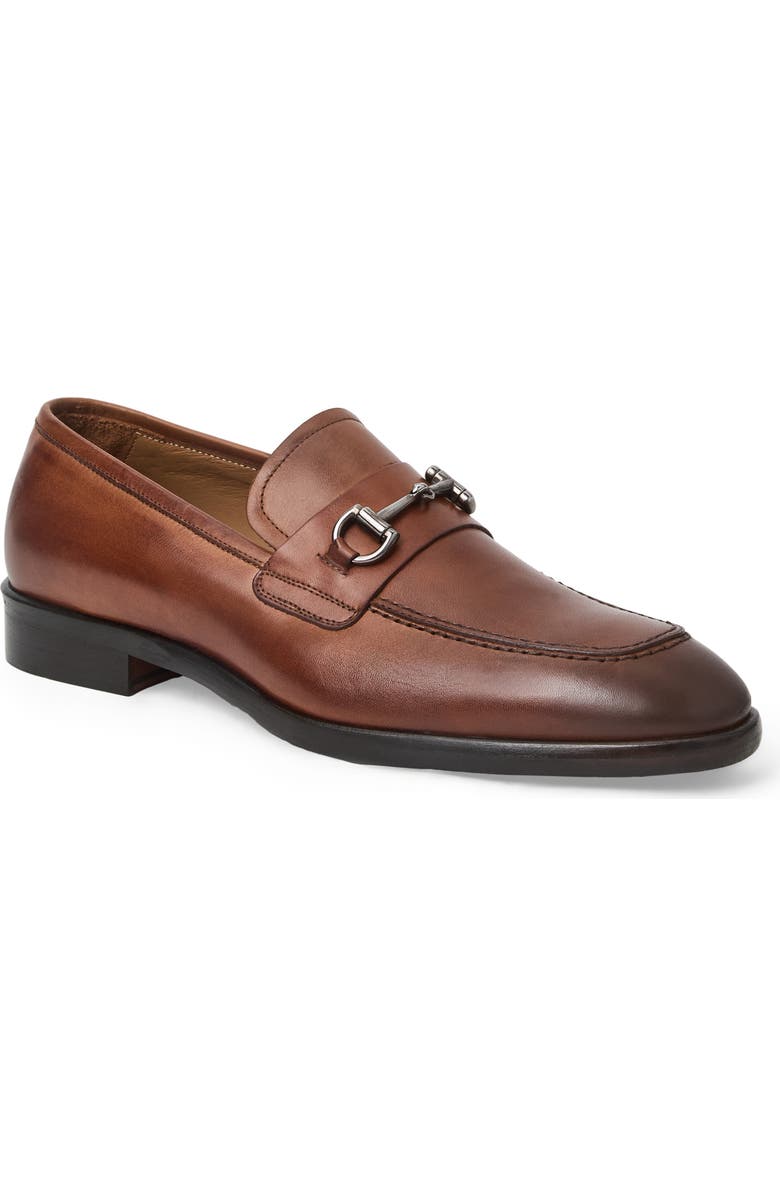 Bruno Magli Pasquale Bit Loafer, Main, color, Cognac Calf