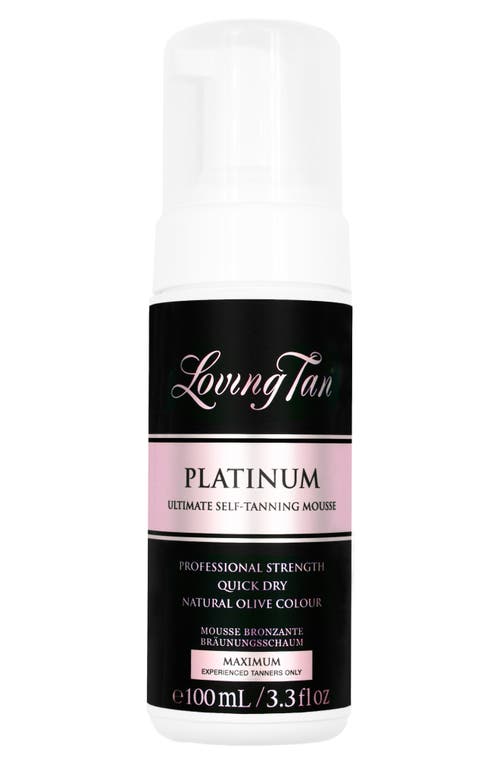 Loving Tan Platinum Ultimate Self Tanning Mousse in Maximum  product