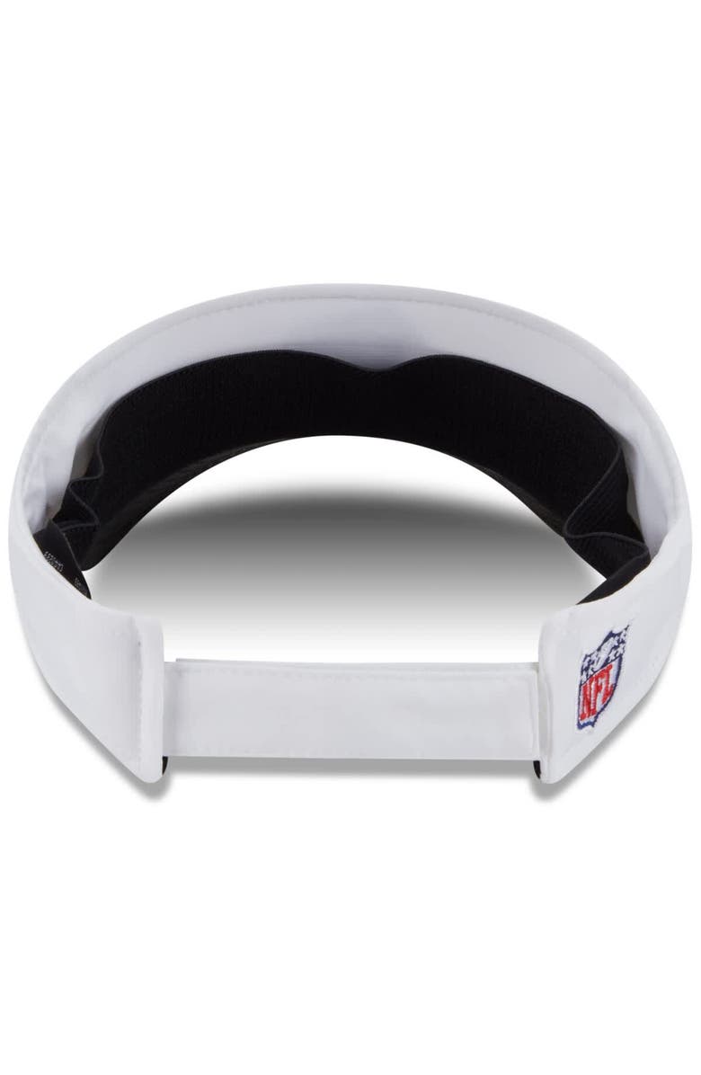 New Era Men's New Era White/Black Atlanta Falcons 2025 NFL Training Camp Adjustable Visor, Alternate, color, White