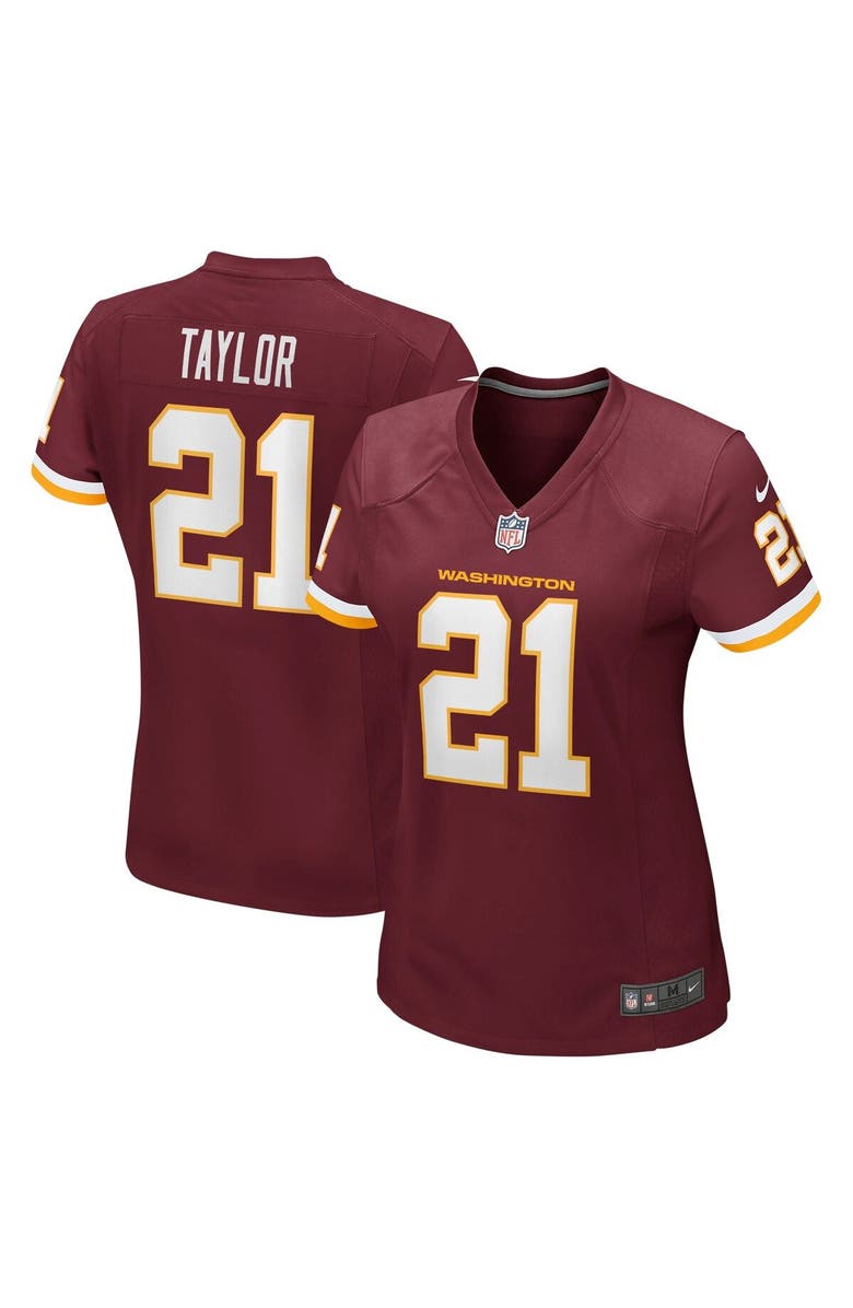 Nike Woman's Nike Sean Taylor Burgundy Washington Football Team Retired Player Game Jersey, Main, color, 
