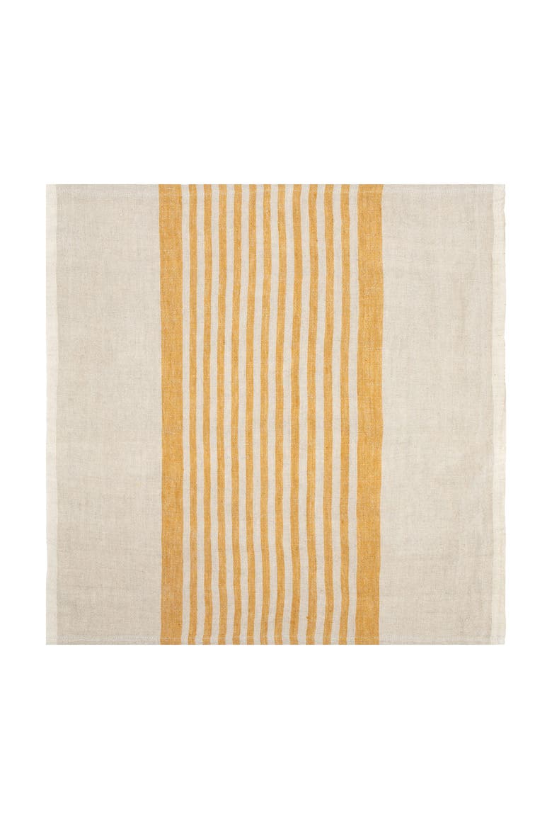 Brittany Napkins - Set of 4, Alternate, color, Natural, Mustard 20" x 20"