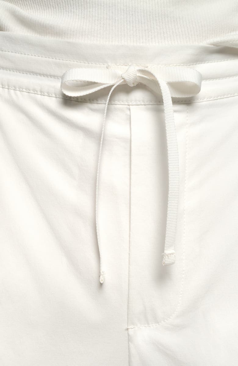 Donna Karan New York Paper Poplin Pants, Alternate, color, Cream