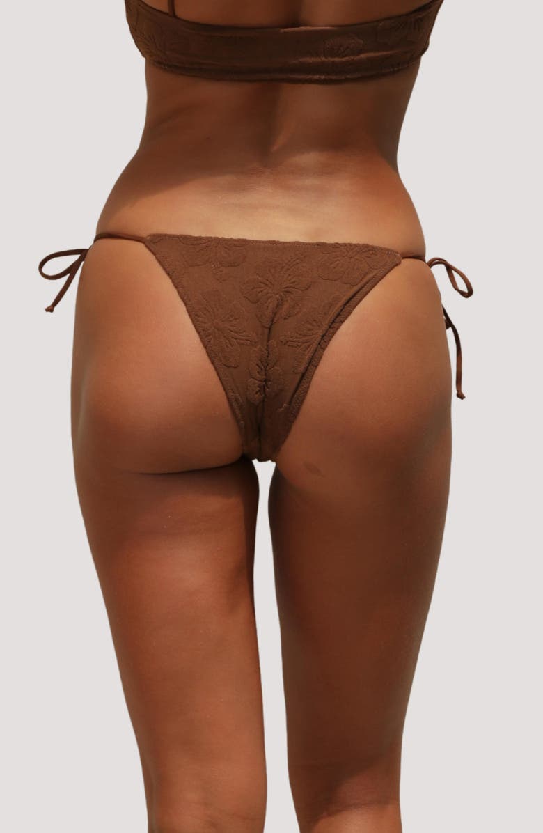 Stone Fox Palma Side Tie Swim Bottoms, Alternate, color, 