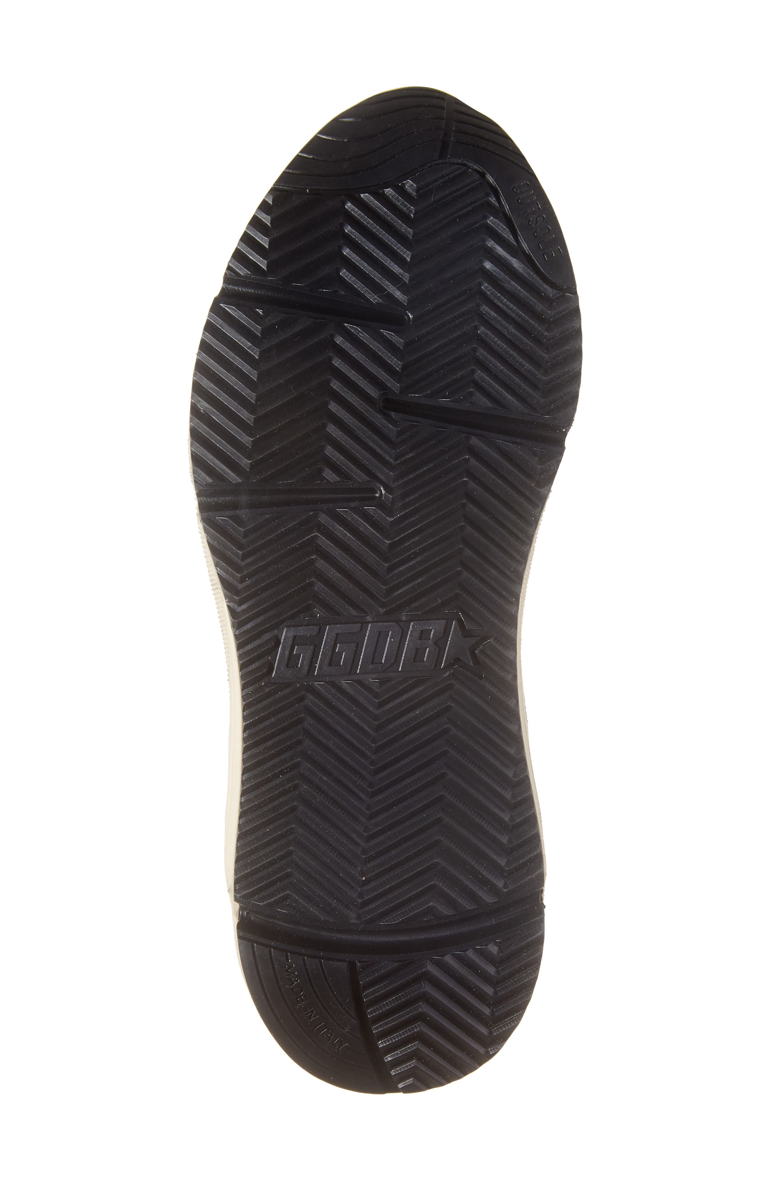 Golden Goose Running Sole Sneaker, Alternate, color, Silver/ Gold