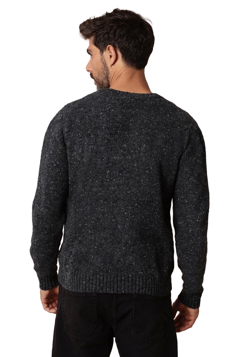 Celtic & Co. Donegal Crew Neck Sweater, Alternate, color, Slate