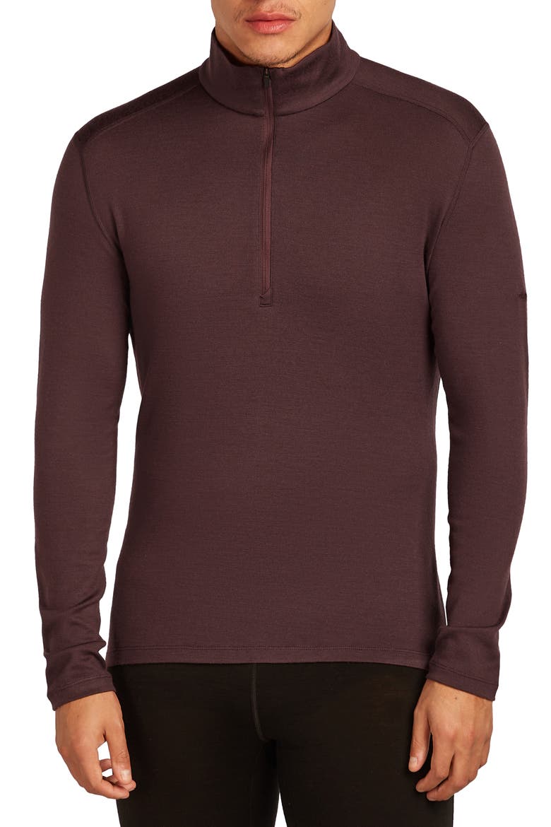 260 Tech Merino Wool Half Zip Pullover, Main, color, JAVA