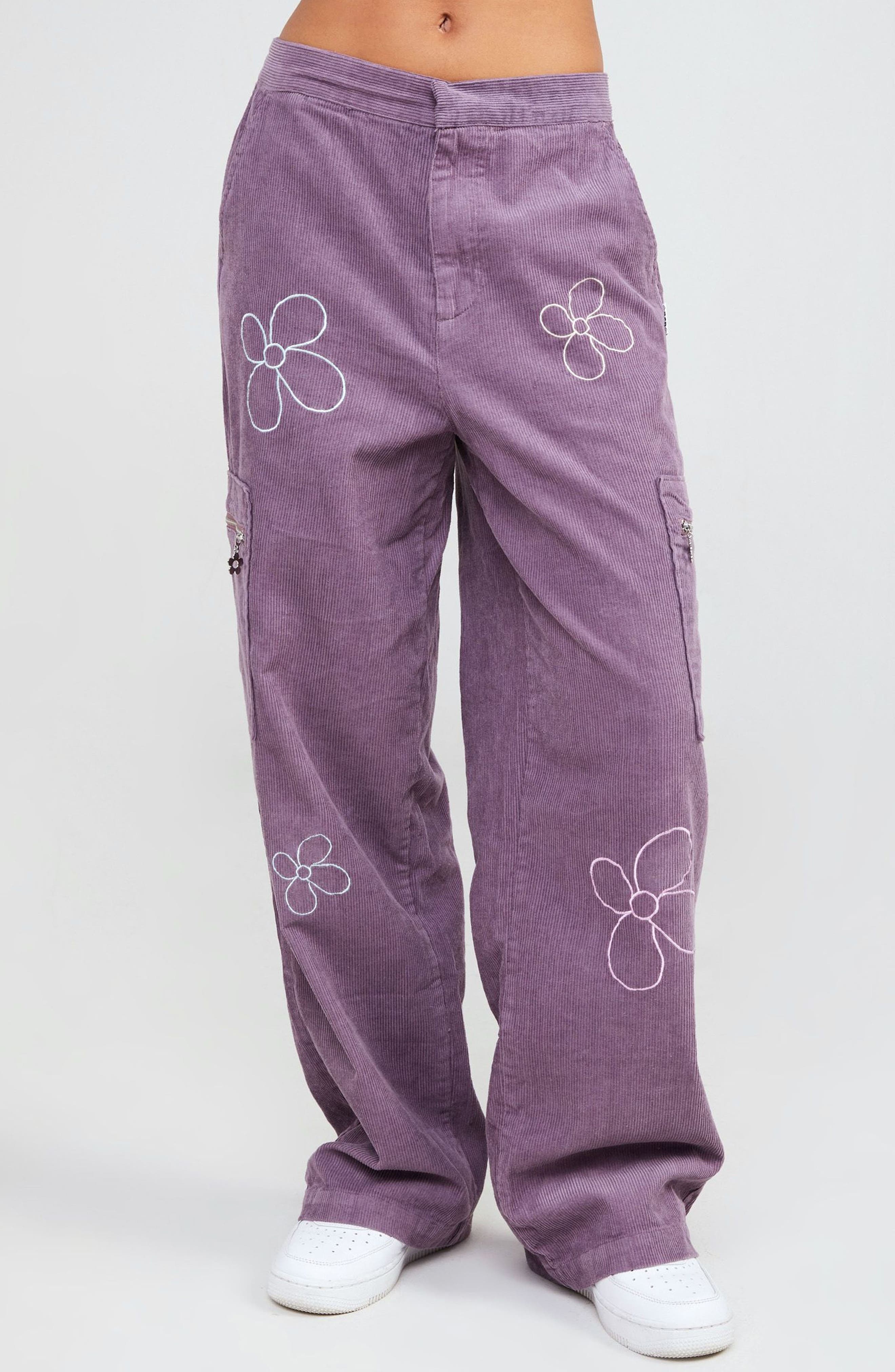Samii Ryan Daisy Gal Corduroy Cargo Pants (Women) | Nordstromrack