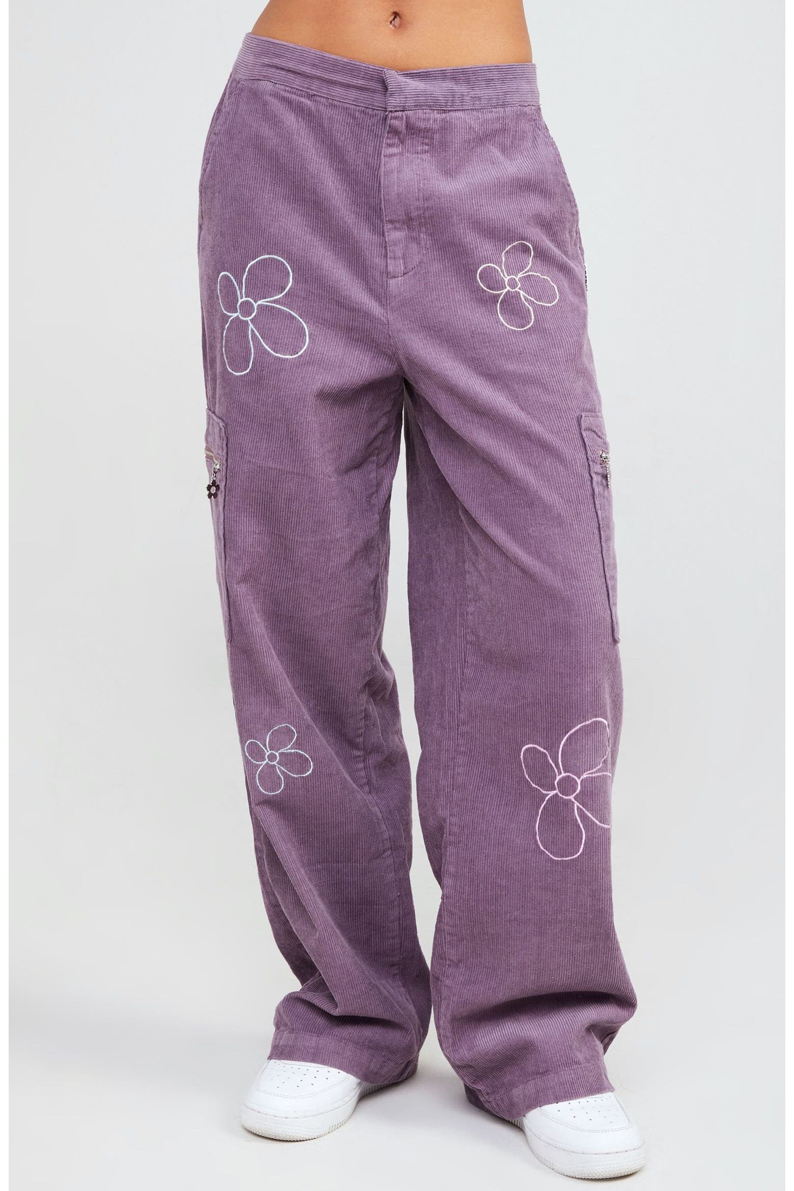 Samii Rinn Samii Ryan Daisy Gal Corduroy Cargo Pants (Women) | Nordstromrack