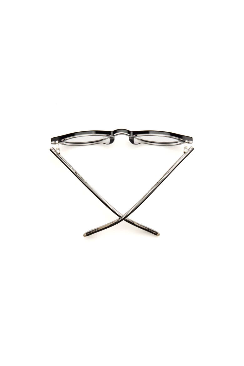 Dogleg | Reading Glasses, Alternate, color, Gloss Black and Vodka