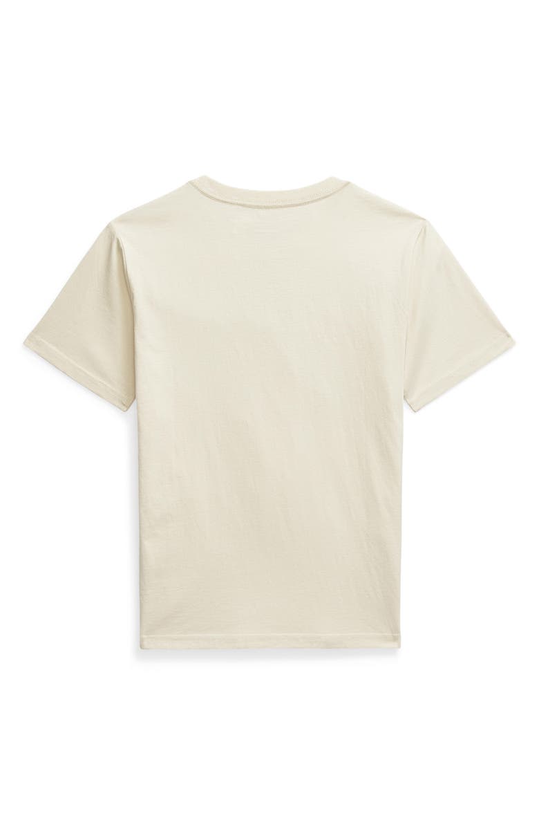 Ralph Lauren Kids' Cotton Crewneck T-Shirt, Alternate, color, 