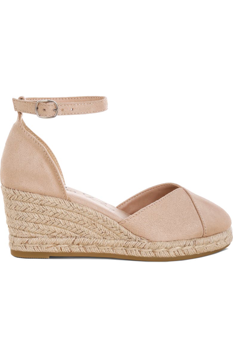 LONDON RAG Sorcruz Espadrille Platform Wedge Pump, Alternate, color, Beige