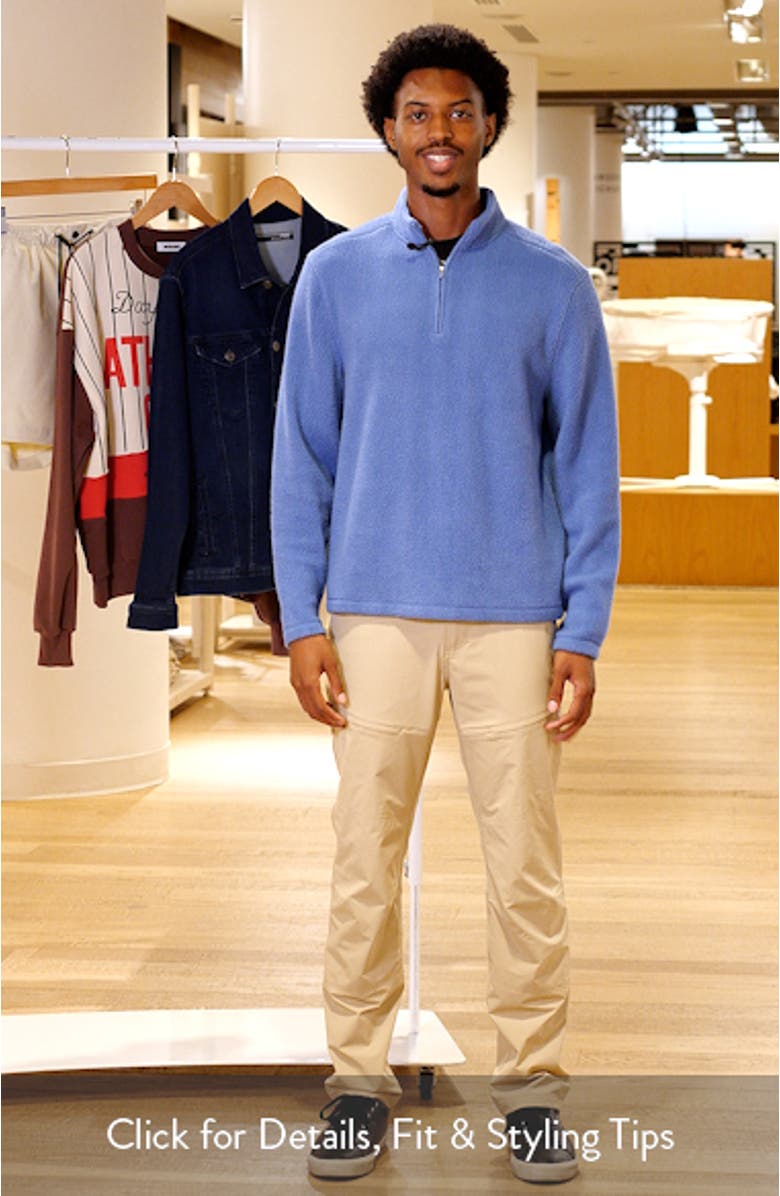 Dion Fleece Half Zip Pullover, sales video thumbnail