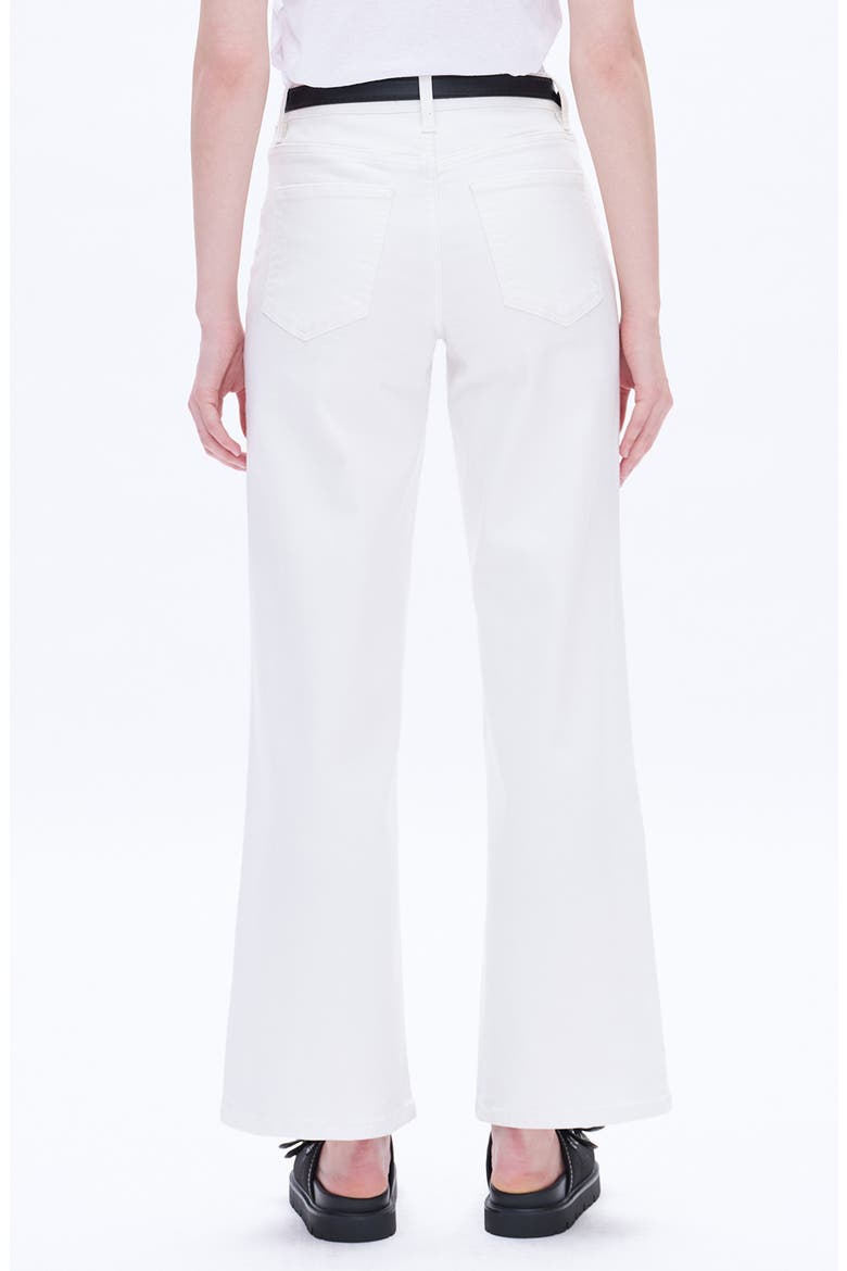 Emma High Waist Wide Leg Jeans, Alternate, color, WHITE