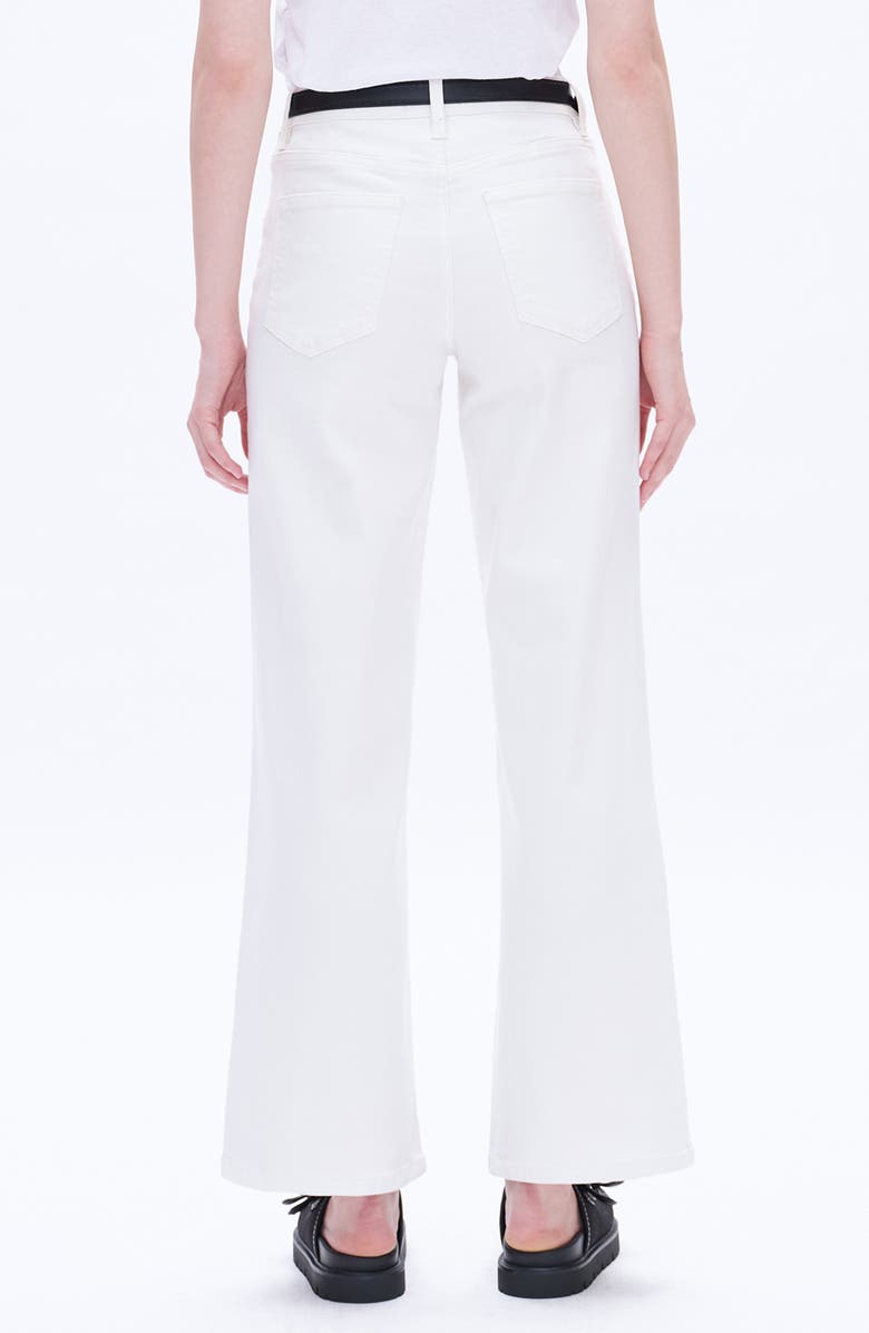 Bayeas Emma High Waist Wide Leg Jeans, Alternate, color, White