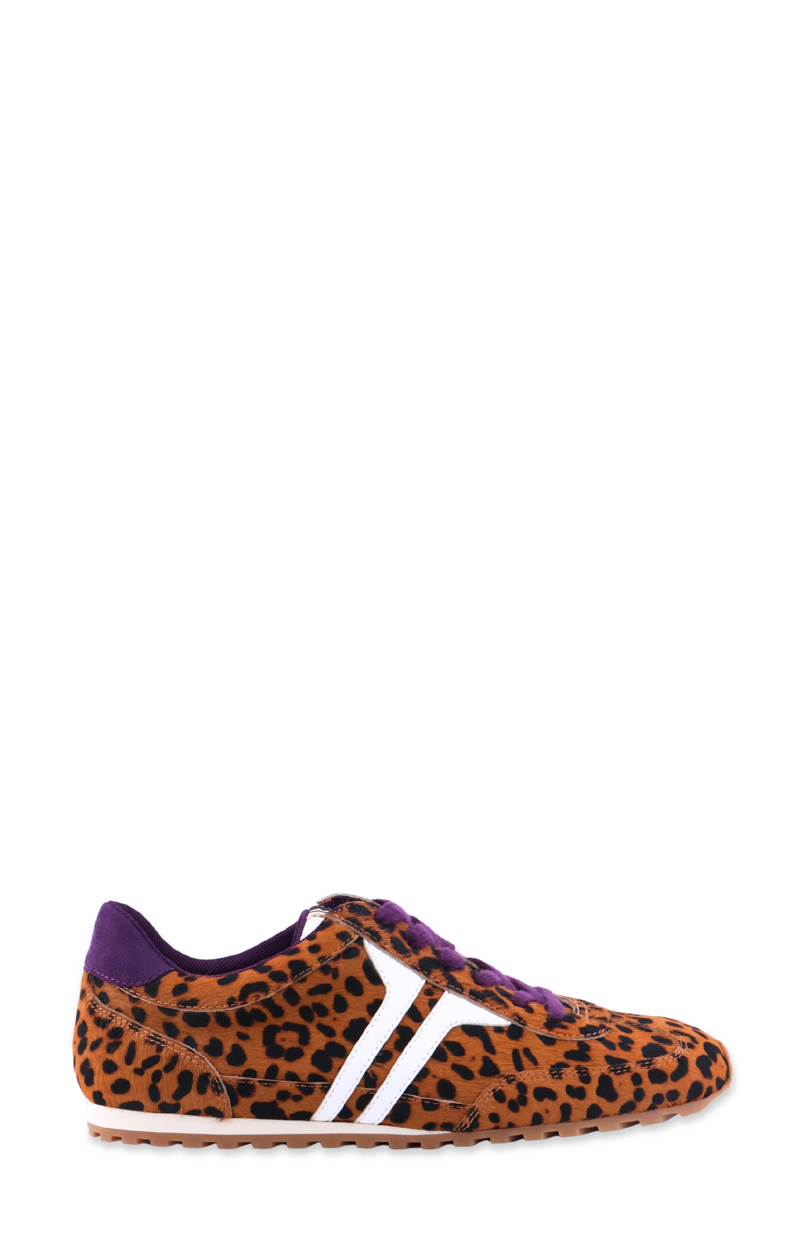 Sarah Sneaker, Alternate, color, LEOPARD HAIR