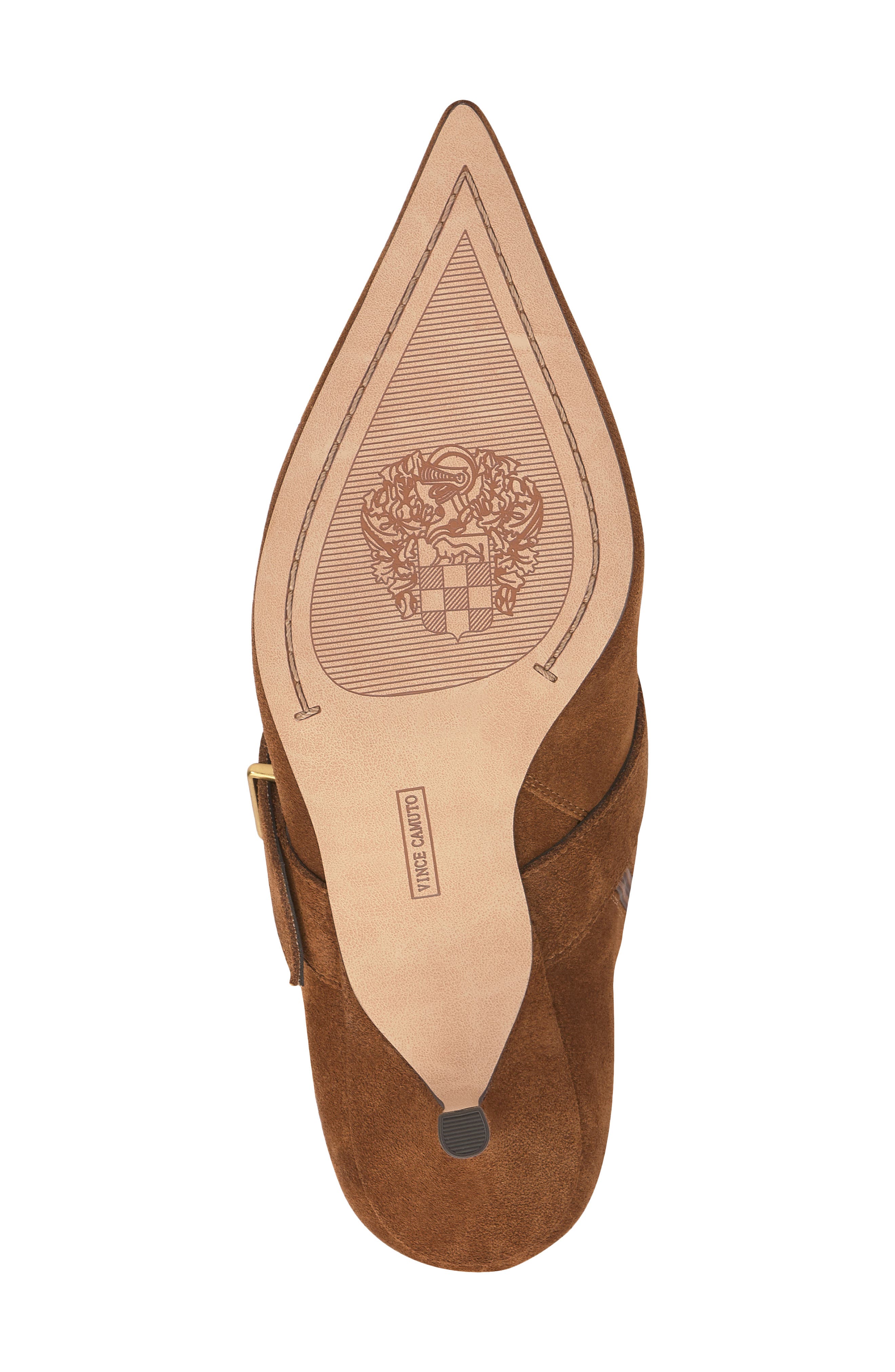 Vince Camuto Tyleen Pointed Toe Knee High Boot, Alternate, color, Burnt Sugar Verona