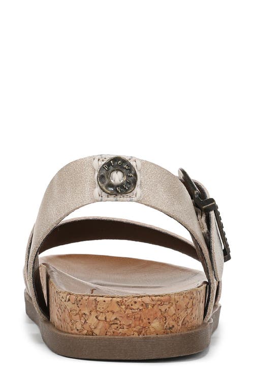Blowfish Malibu Lance Sandal In Cloud Faux Leather