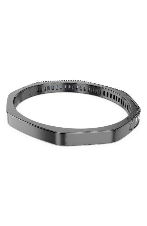 Swarovski Matrix Crystal Bangle In Grey