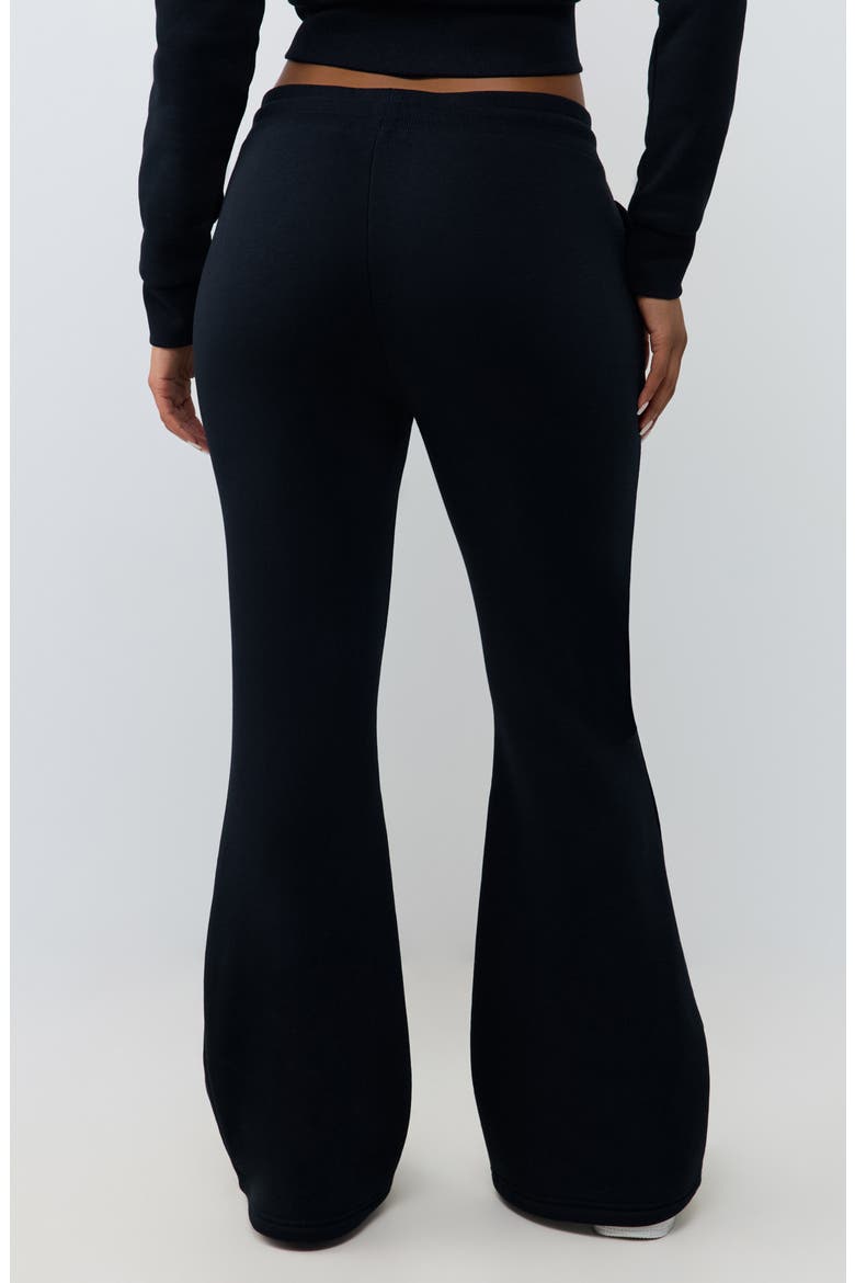 True Love Flare Pants, Alternate, color, JET BLACK