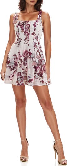 Corset 3D Sleeveless Minidress