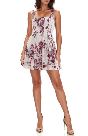 Socialite Corset 3d Sleeveless Minidress