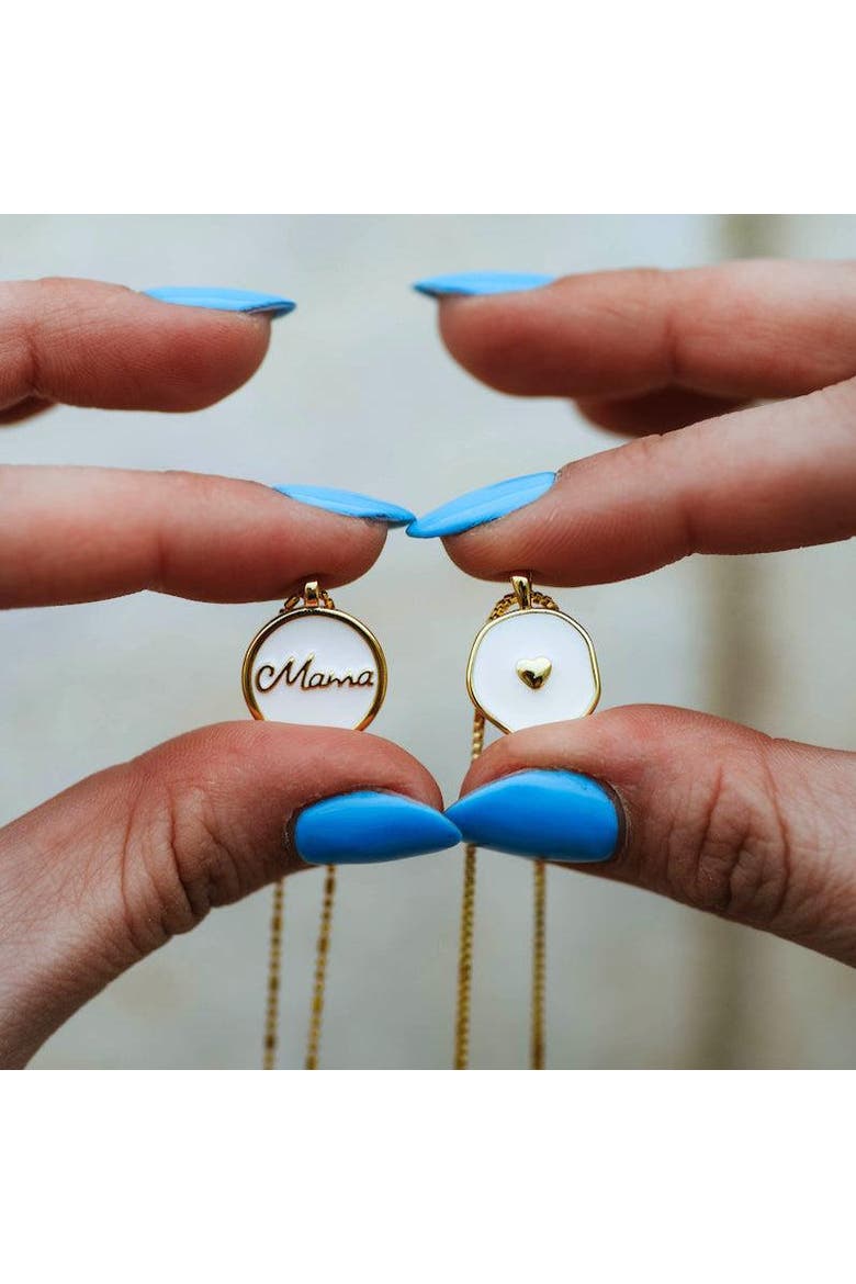 Forever Mama Necklace, Alternate, color, Gold