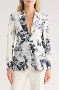 JASON WU Floral Print Blazer