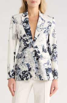 JASON WU Floral Print Blazer