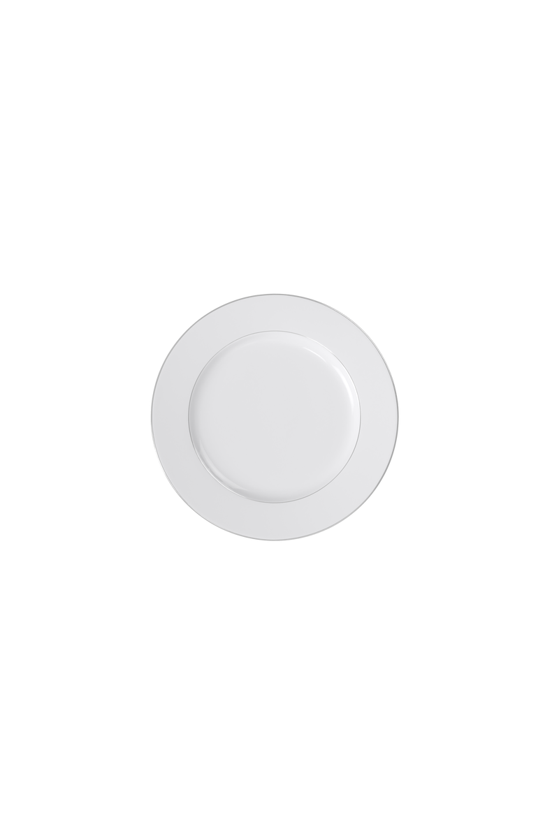 Villeroy & Boch Anmut Platinum No.1 Round Platter, Main, color, White