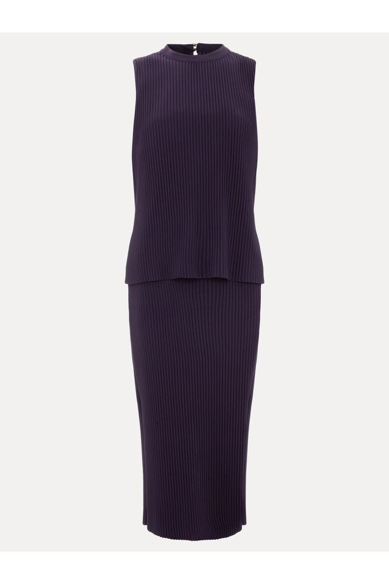 Gracie Ribbed Dress, Alternate, color, Purple