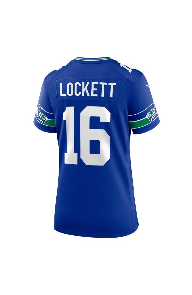 Nike Women's Nike Tyler Lockett Royal Seattle Seahawks Player Jersey, Alternate, color, 