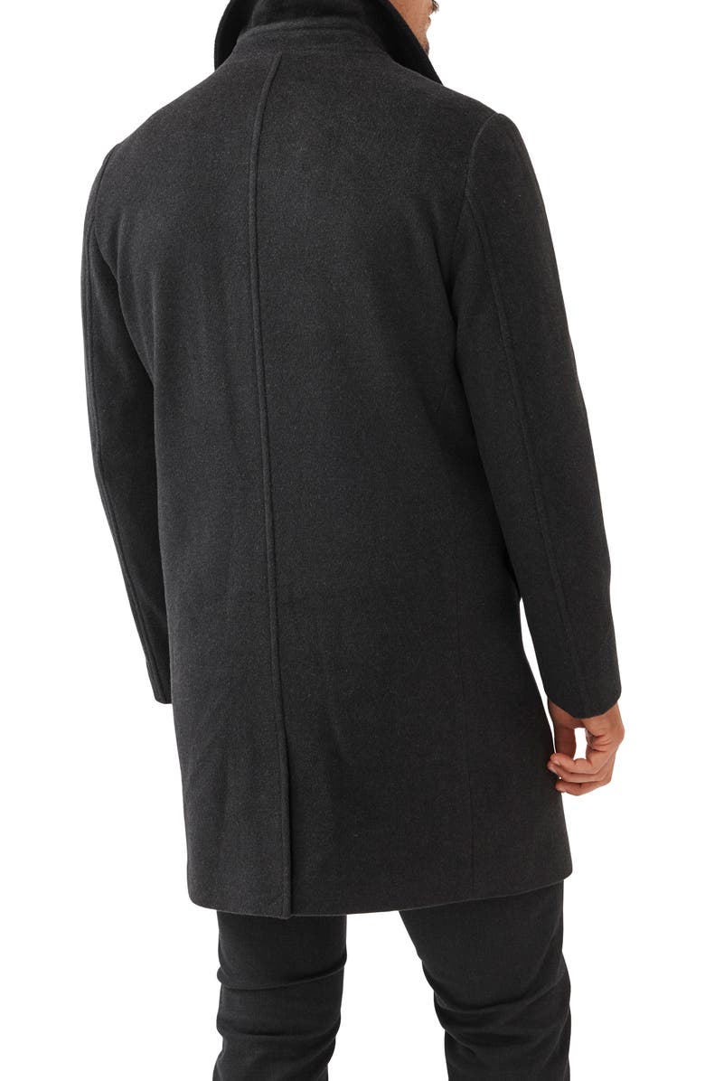 Rodd & Gunn 'Archers' Wool Blend Overcoat, Alternate, color, Granite