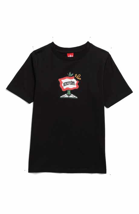ICECREAM Kids' Flag Cotton Graphic T-Shirt