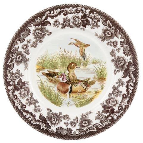 Woodland Birds 10.5" Dinner Plate