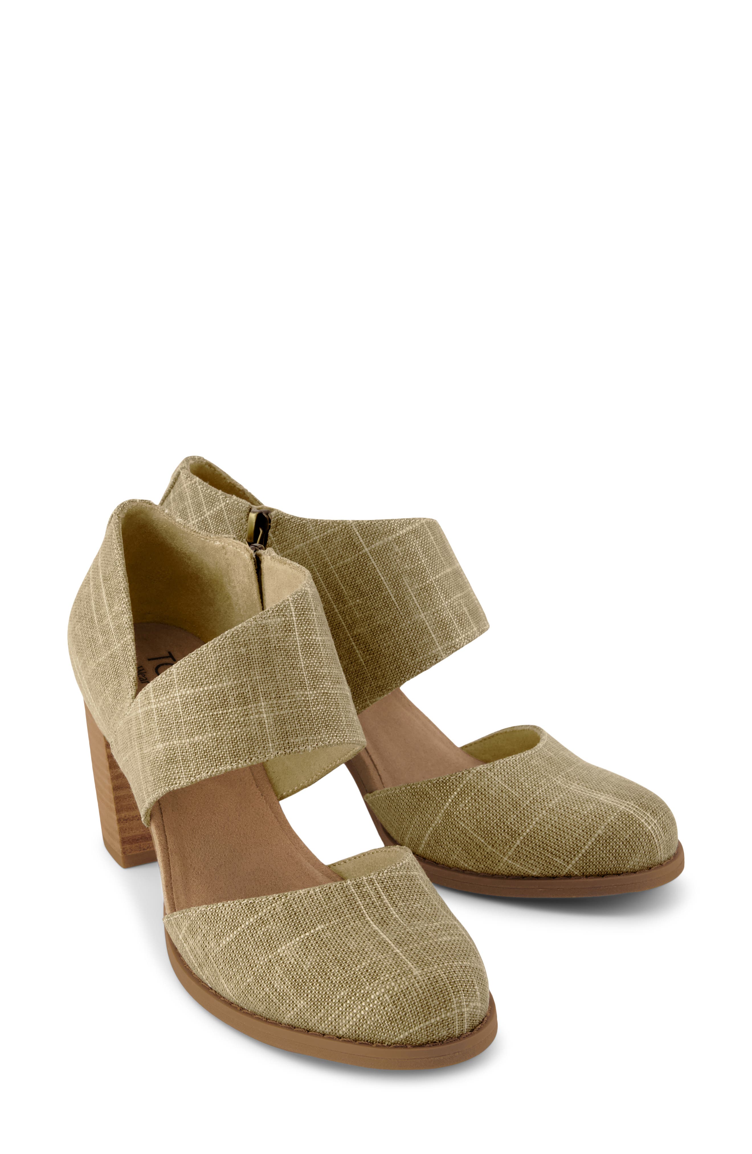 Milan Nova Block Heel Pump, Alternate, color, GOLD
