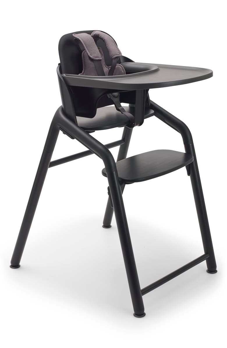 Bugaboo Giraffe Highchair, Main, color, Black