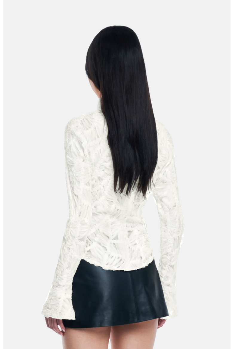 Cassie Blouse, Alternate, color, White