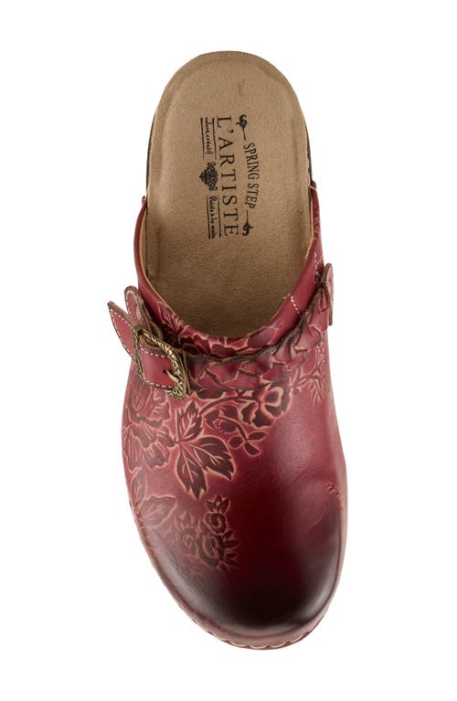 L'artiste By Spring Step Calliroe Platform Clog In Multi