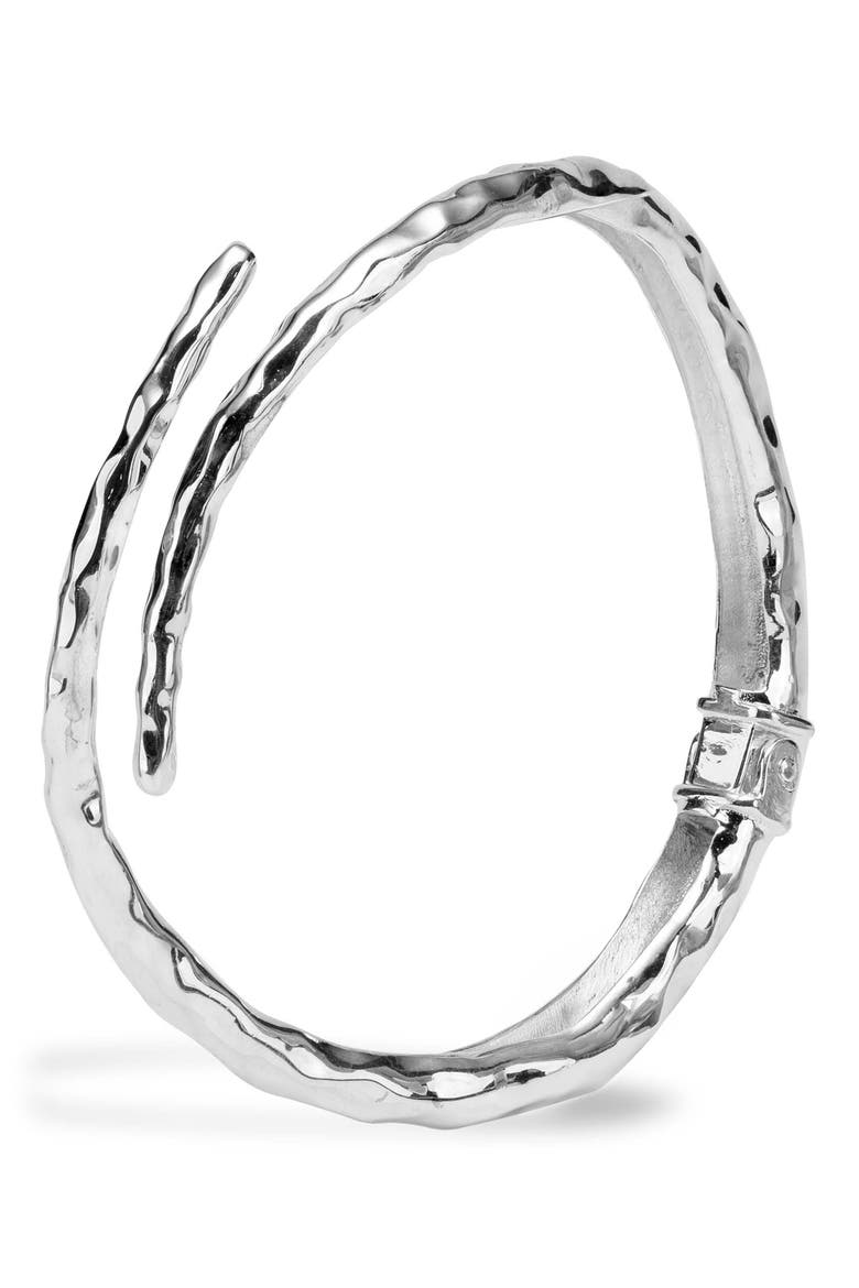 Raya Bangle, Alternate, color, SILVER