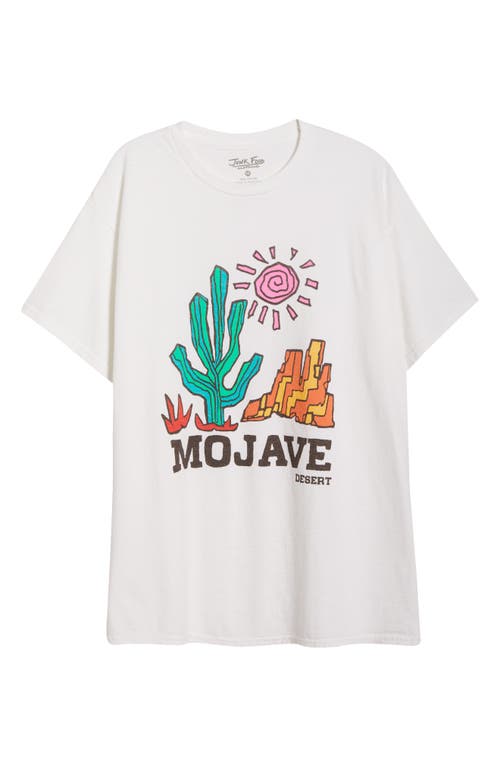 Junk Food Mojave Desert Flea Market Graphic T-shirt In White